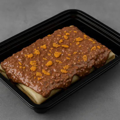 Crunchy hazalnut Crepe